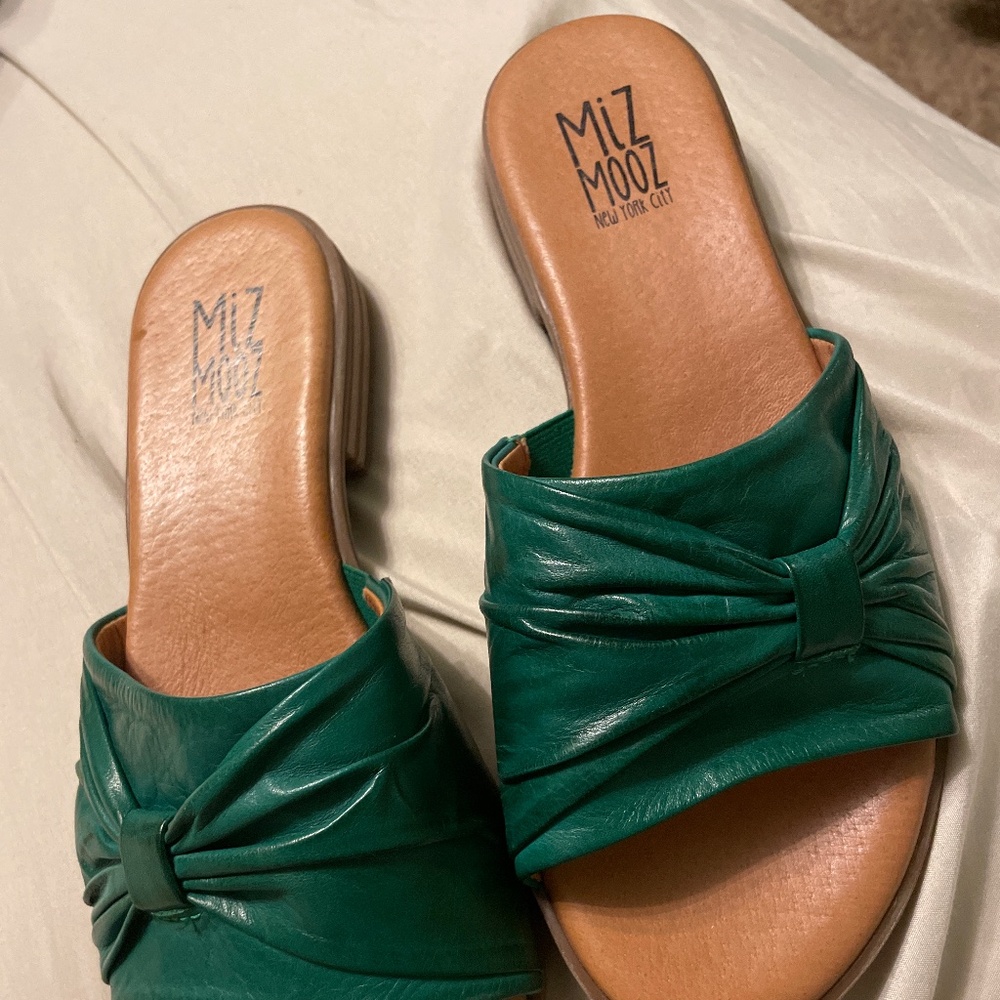 Miz Mooz Green sandals